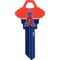Hillman HILLMAN MLB Los Angeles Angels Painted Key House/Office Universal Key Blank SC1 Single, PK6 89650 - alternate 1